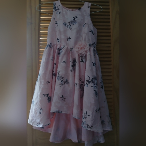 Lilt girls pink floral dress size 12 - Picture 2 of 6